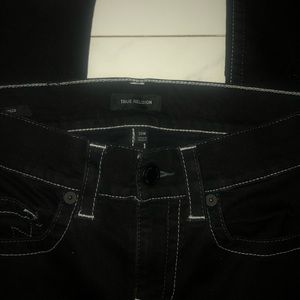 True Religon Black Jeans